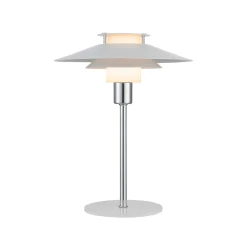 Rivoli t | white and chrome