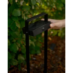 Saulio garden solar | black