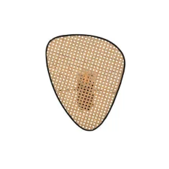 Screen w | rattan black