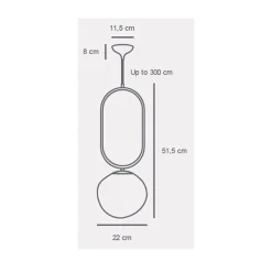 Shapes 27 | opal white brass
