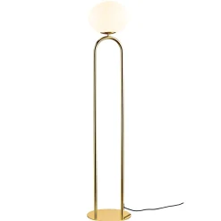 Shapes floor | opal white brass