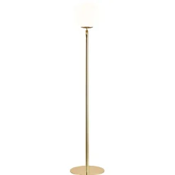 Shapes floor | opal white brass