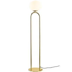 Shapes floor | opal white brass