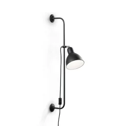 Shower wall | matt black