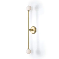 Silverton double wall IP44 | satin brass