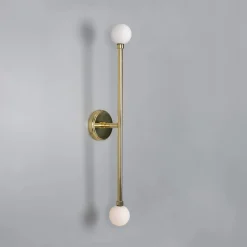 Silverton double wall IP44 | satin brass