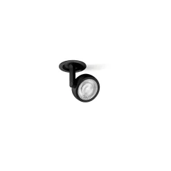 Six micro recessed | black
