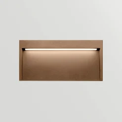 Slim outdoor wall IP65 | textured grey