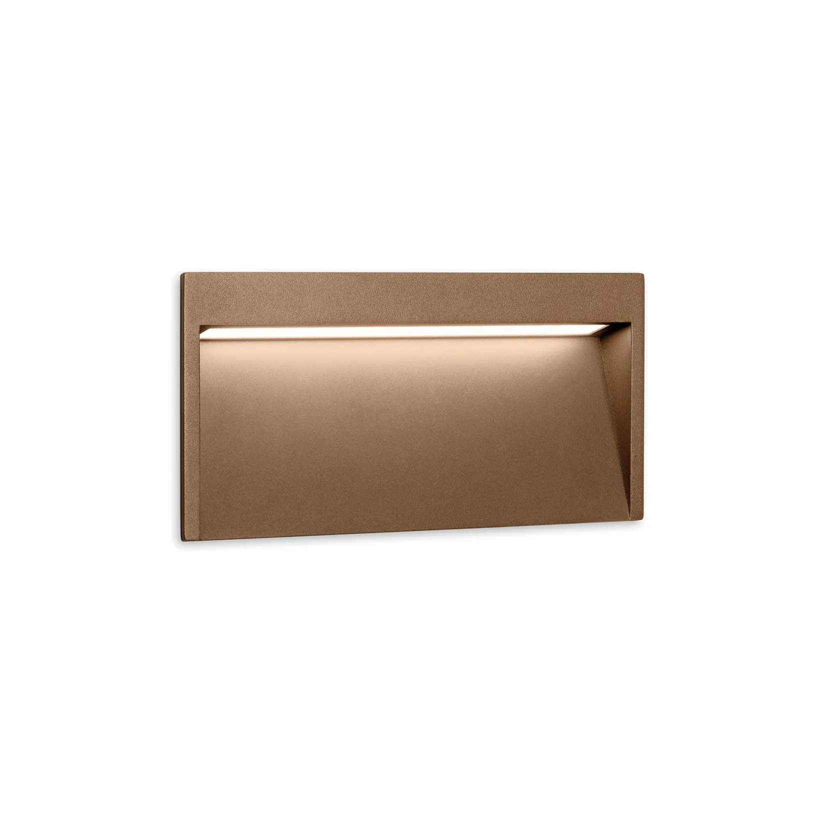 Slim outdoor wall IP65 | textured grey