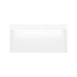 Slim outdoor wall IP65 | textured white