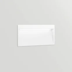 Slim outdoor wall IP65 | textured white