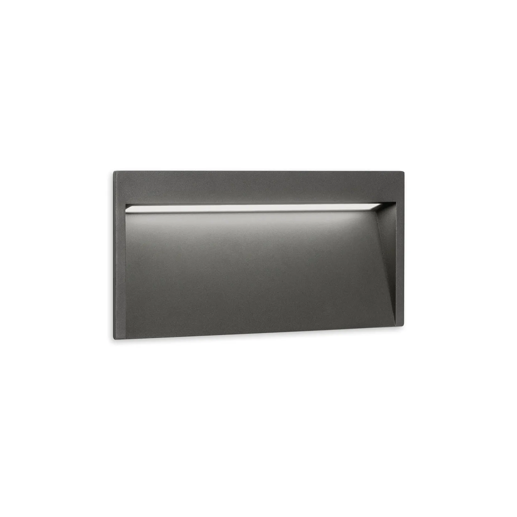 Slim outdoor wall IP65 | textured white