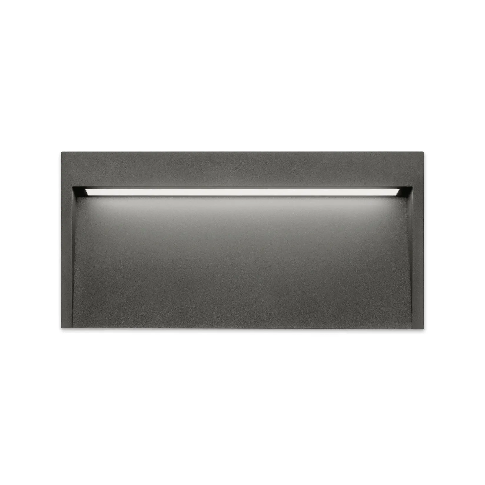 Slim outdoor wall IP65 | textured white