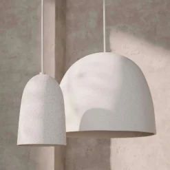 Speckle pendant large | off-white
