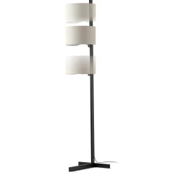 Stand Up floor | black and linen