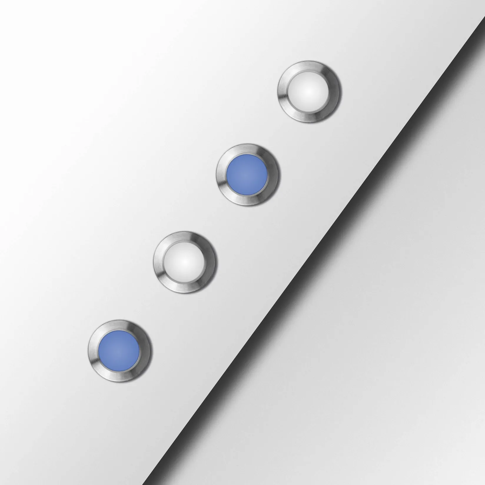 Step micro XS recessed IP65 | black