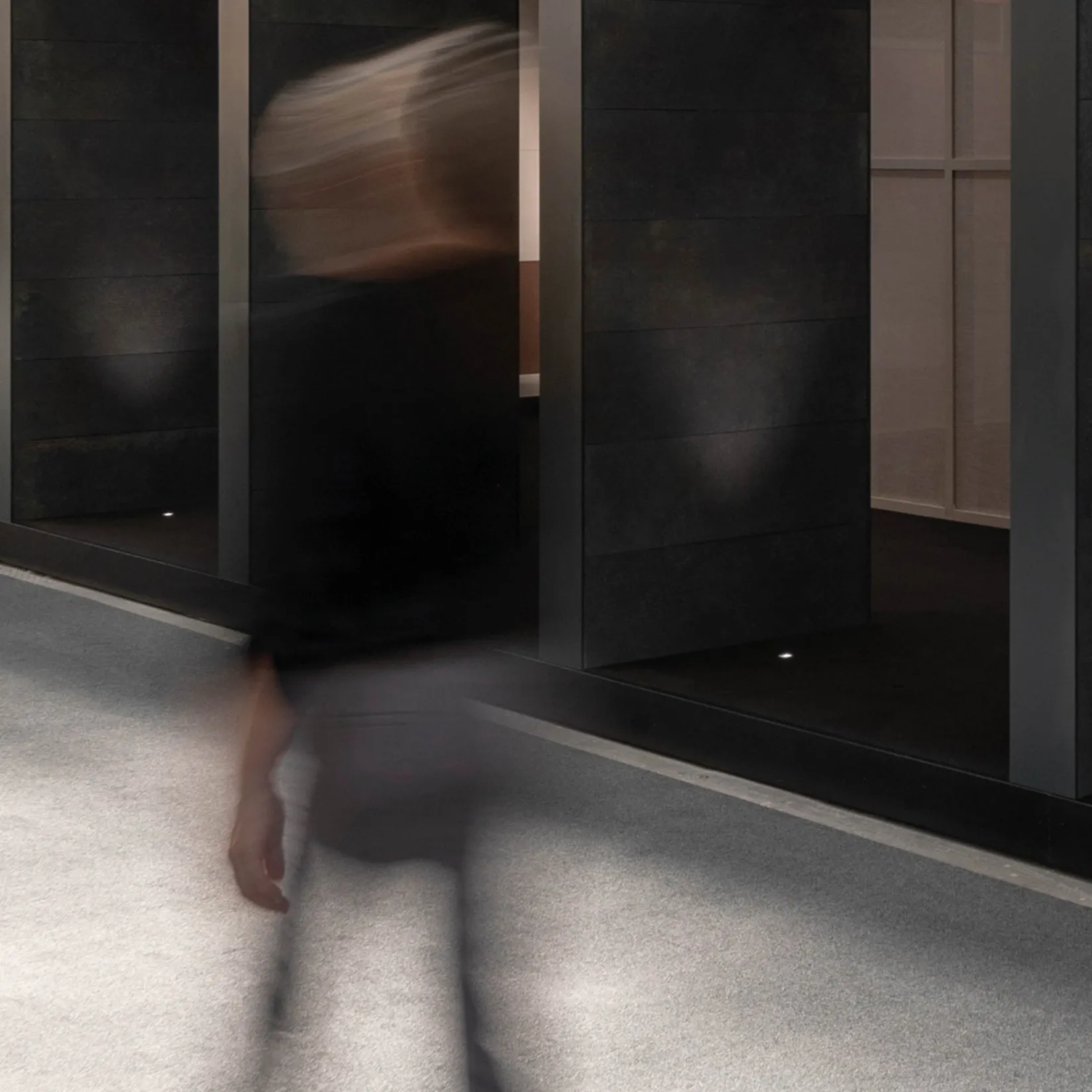 Step micro XS recessed IP65 | black