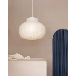 Strand pendant closed ⌀45-ø60-⌀80 | cocoon white