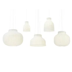Strand pendant open ⌀28-ø40-ø60 | cocoon white