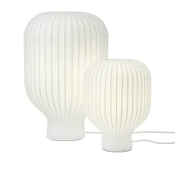 Strand table ⌀29-40 | cocoon white