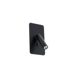 Suau recessed wall lamp | matt black