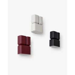 Tabata LN10 | dark burgundy & vermilion red