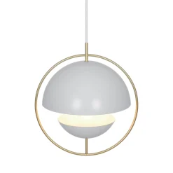 Tavia pendant | white