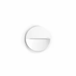 Team round wall light | white