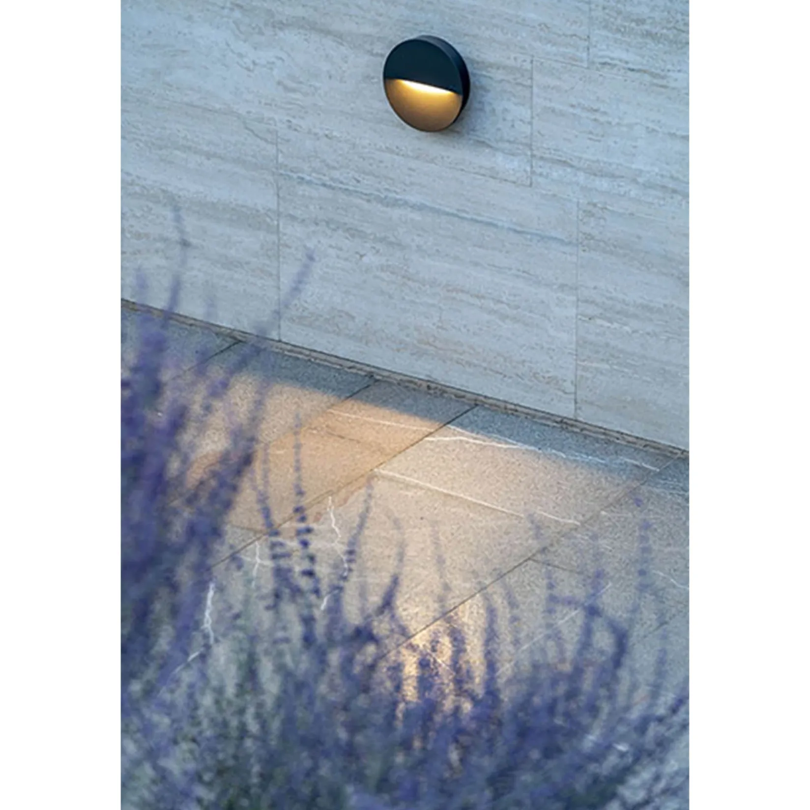 Team round wall light | white