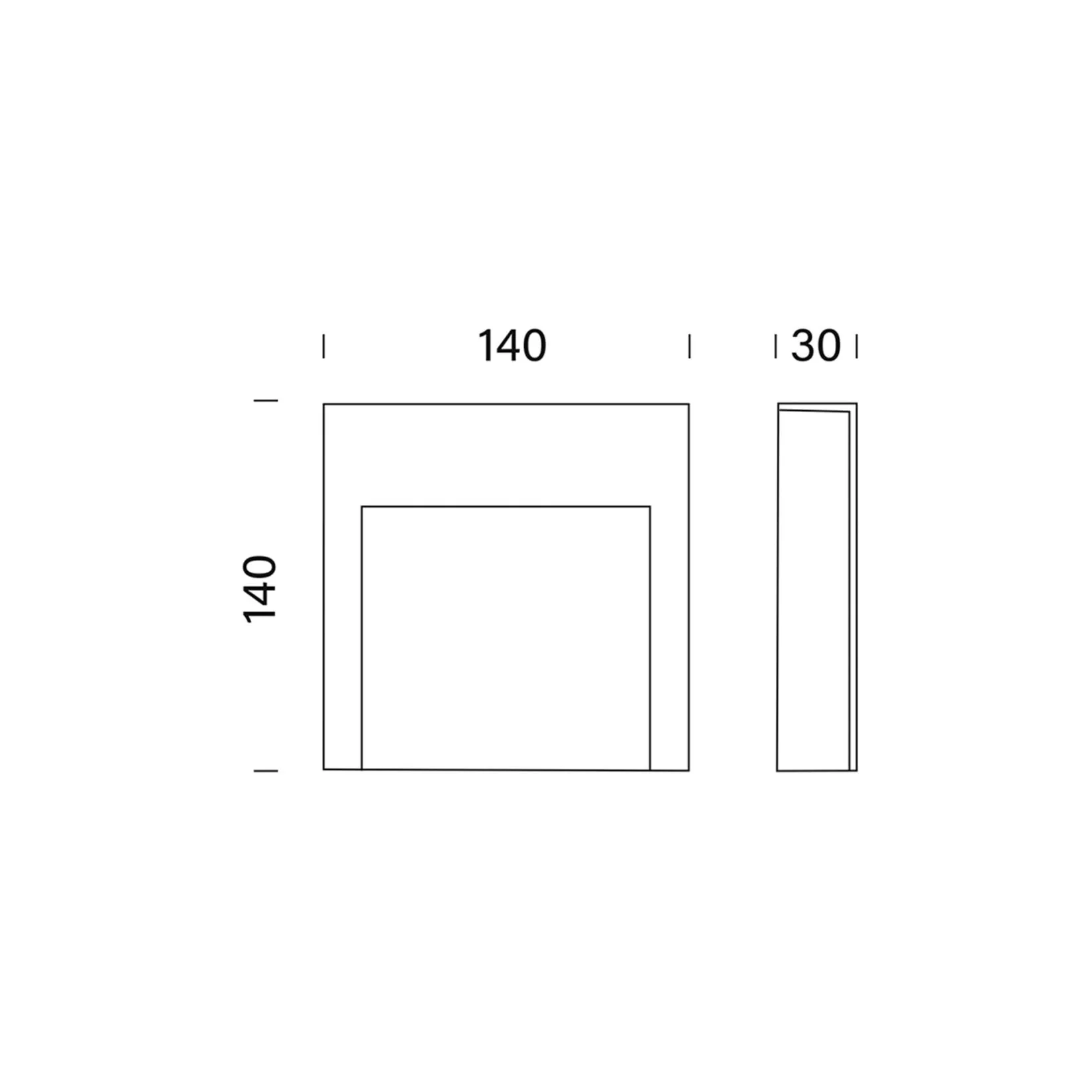 Team small wall light | grey