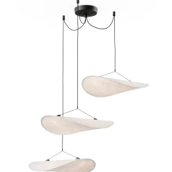 Tense chandelier | white tyvek