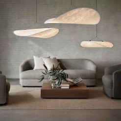 Tense pendant 55-120 | white Tyvek