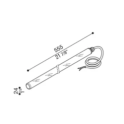 TNC IP67 ⌀2,4 | 30-55cm