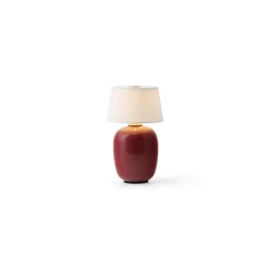 Torso portable table lamp | ruby