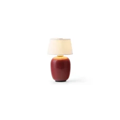 Torso portable table lamp | ruby
