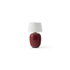 Torso portable table lamp | ruby