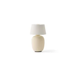 Torso portable table lamp | sand