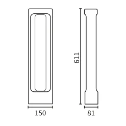 Totem 285 | grey concrete