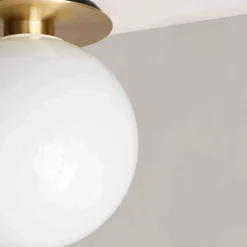 TR Bulb ceiling wall lamp | polished steel