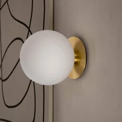 TR Bulb ceiling wall lamp | polished steel