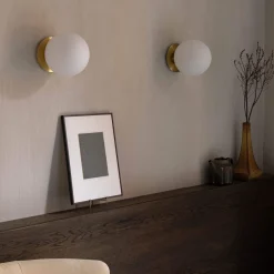 TR Bulb ceiling wall lamp | brushed brass
