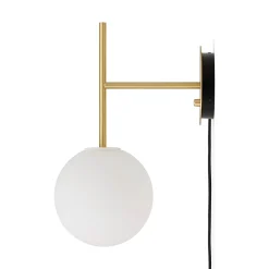TR Bulb suspension wall lamp | polished steel