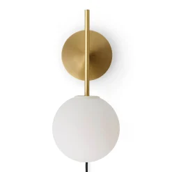 TR Bulb suspension wall lamp | polished steel