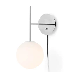 TR Bulb suspension wall lamp | brushed brass