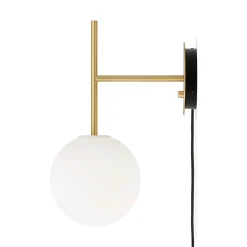 TR Bulb suspension wall lamp | brushed brass