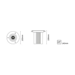 Trond dir IP67 | D185 round