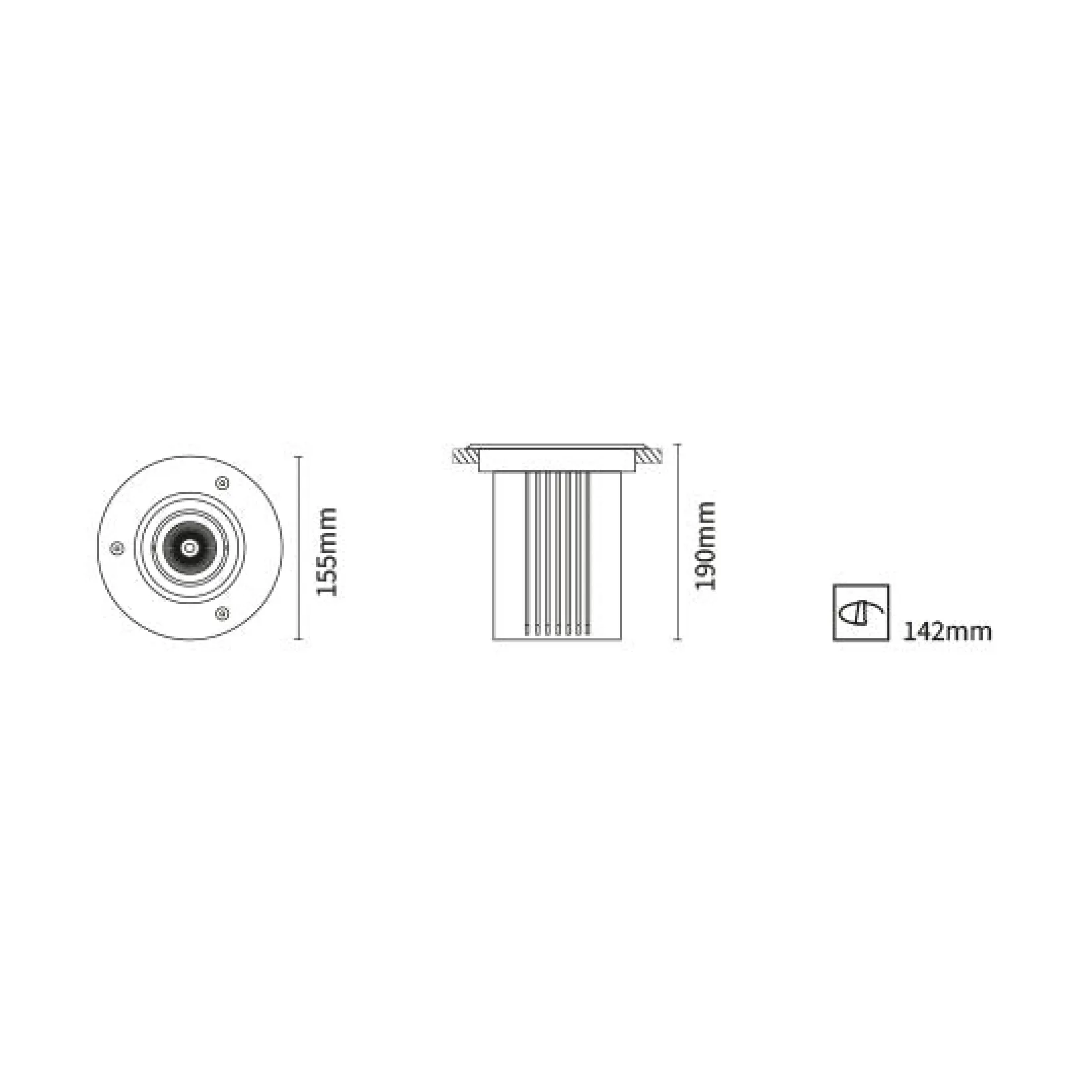 Trond dir IP67 | D185 round