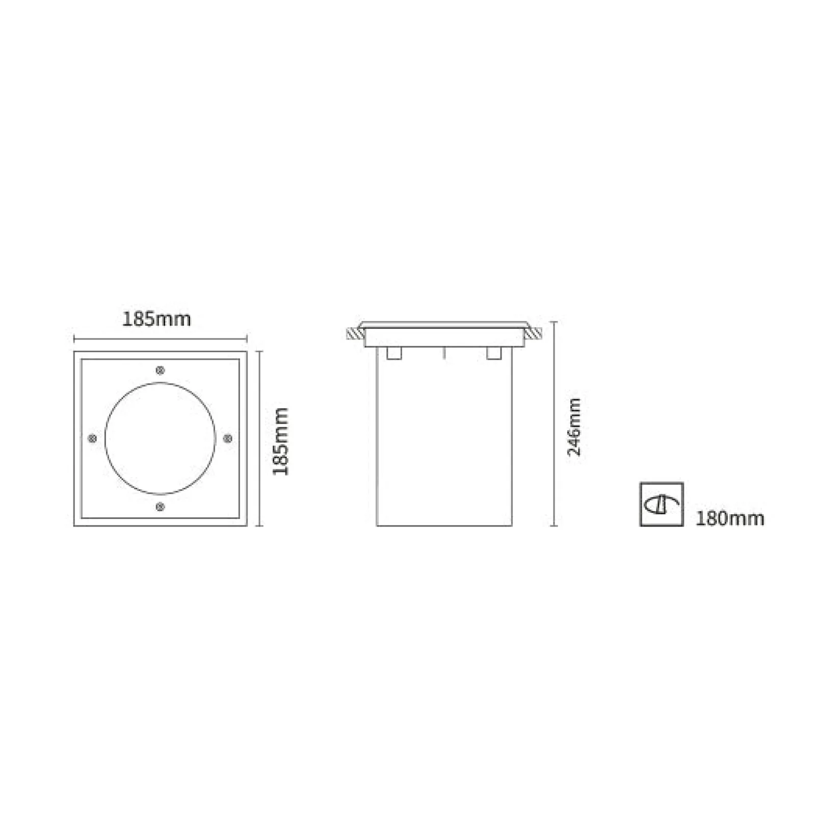 Trond dir IP67 | D185 round