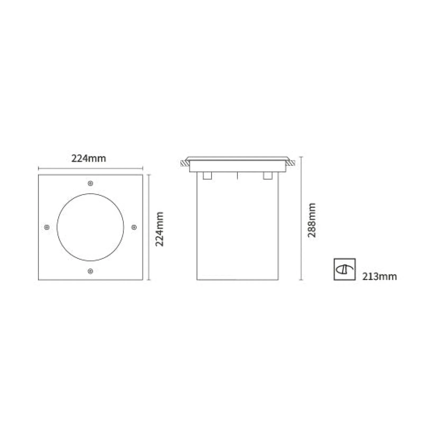 Trond dir IP67 | D185 round