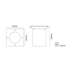 Trond dir IP67 | D115 round